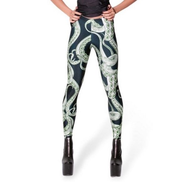 Blackmilk Pants - BlackMilk Tentacular Tentacles Leggings